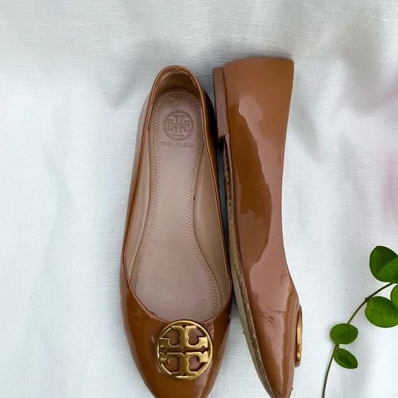 Tory Burch Reva Flats Sz 7 - Picture 3 of 5